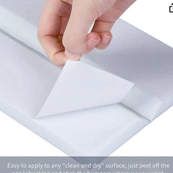 Garage SIX PACK wall protector/Corner guard in red & white - Picture 3 of 4